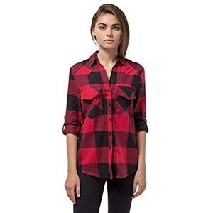 Zara Buffalo Plaid Button Down Flannel Shirt
